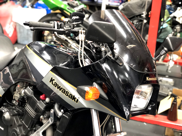 GPZ900Rにビッグラジエター＆オイルクーラーを組み込む: ナップス 千葉